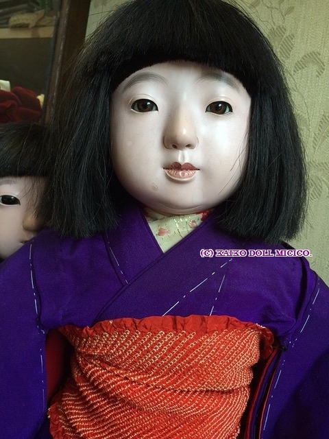 光龍斉 昭和の可愛い上手の子 大きいです 懐古どぉるmicico 和洋アンティークドール専門店 人形好きなオーナーがお届けする 日本人形 西洋 人形のアンティークドールショップ