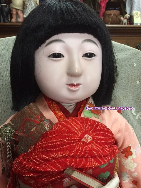 木彫 最高級品 答礼サイズ市松人形 - 懐古どぉるMicico|和洋 